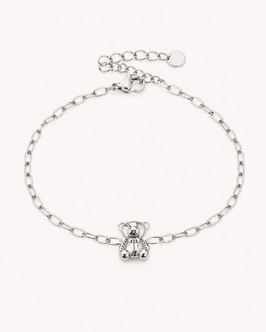 Armband met teddybeer hanger