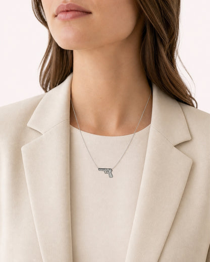 Ketting met Pistoolvormige Hanger