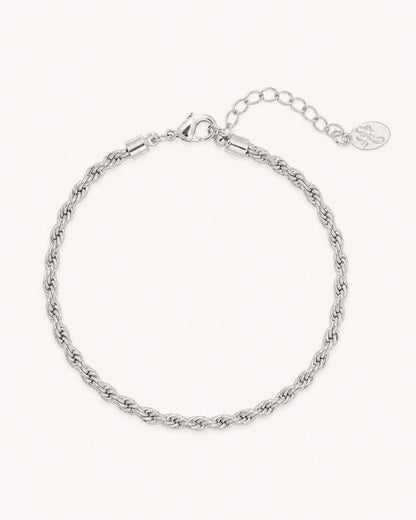 Armband met gedraaide schakel