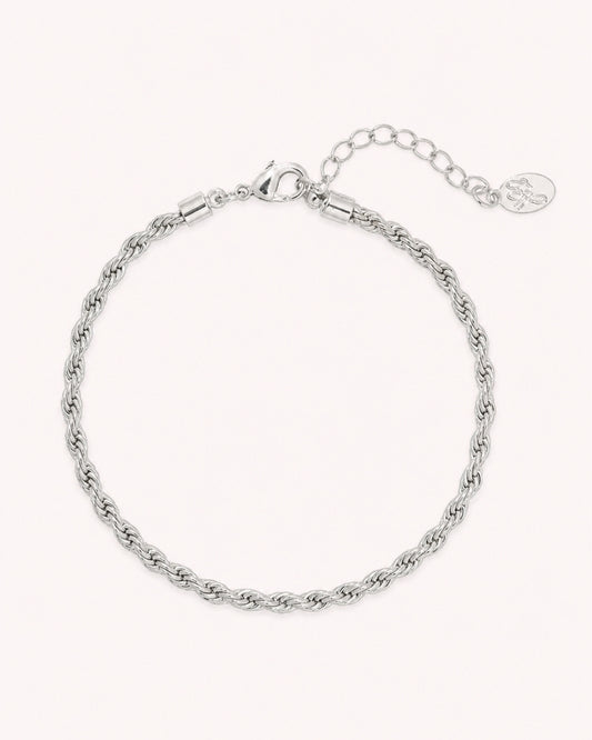 Armband met gedraaide schakel