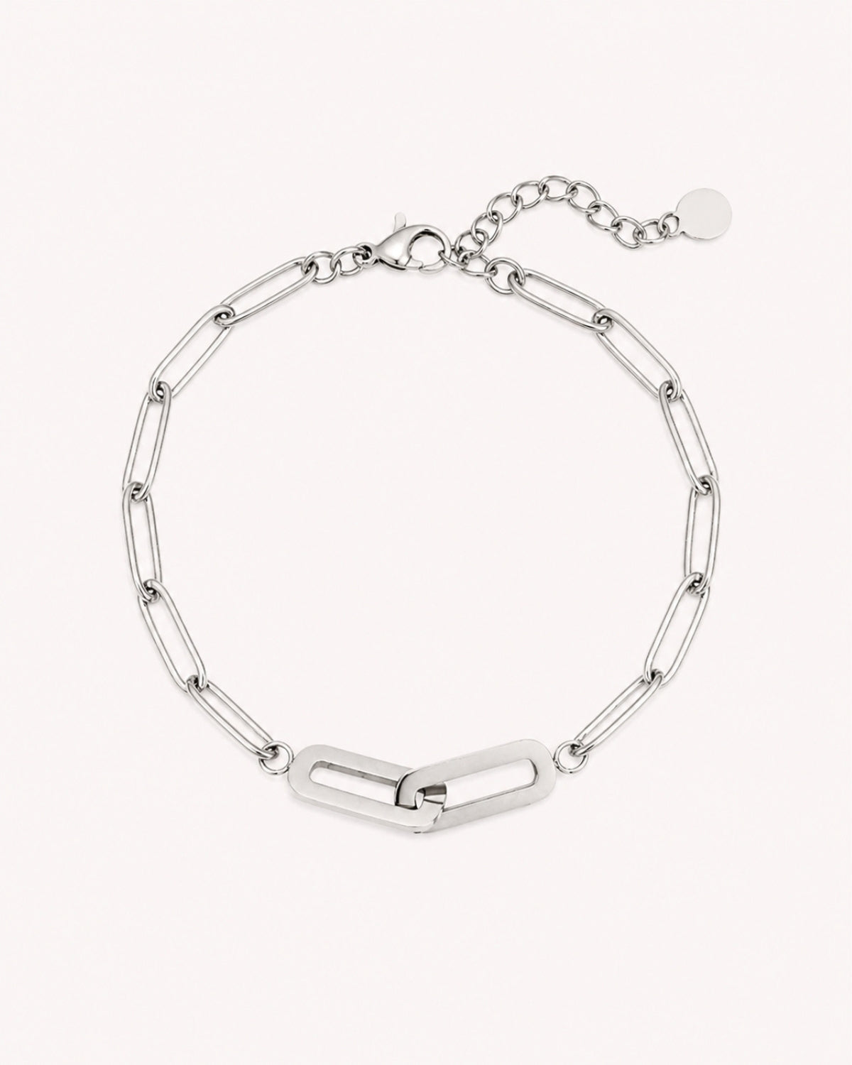 Armband met verbonden schakels