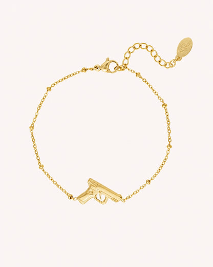 Armband met pistool hanger