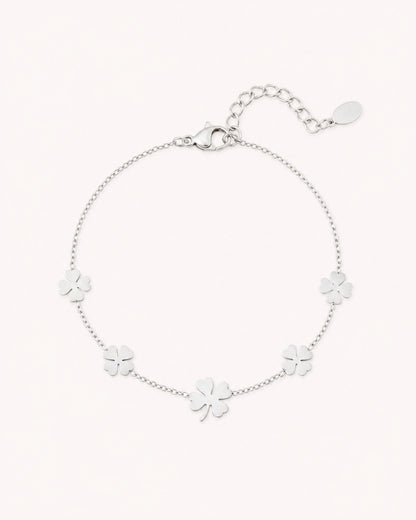 Armband 5 Klavertjes